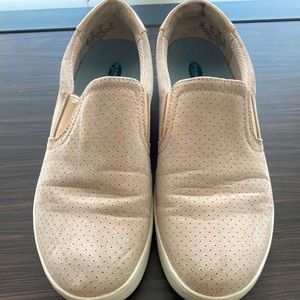 Perforated Dr. Scholl’s Platform Sneakers